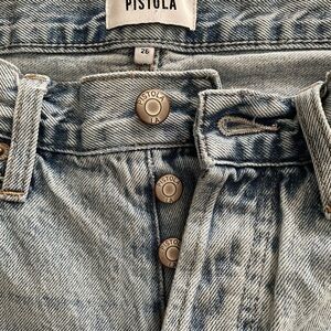 Pistola Faded Distressed Denim Jeans